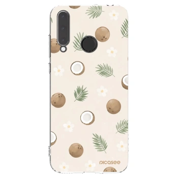 Picasee silikonska prozirna maskica za Honor 20 Lite - Coconut Breeze
