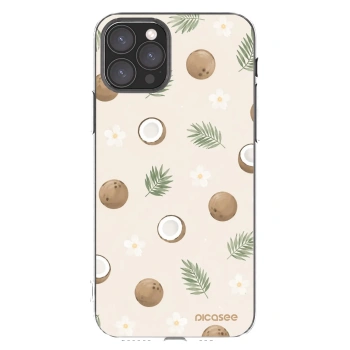 Picasee silikonska prozirna maskica za Apple iPhone 11 Pro - Coconut Breeze