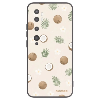 Picasee crna silikonska maskica za Xiaomi Mi Note 10 (Pro) - Coconut Breeze