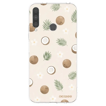 Picasee silikonska prozirna maskica za Huawei P40 Lite E - Coconut Breeze