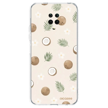 Picasee silikonska prozirna maskica za Xiaomi Redmi Note 9S - Coconut Breeze