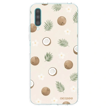 Picasee silikonska prozirna maskica za Samsung Galaxy A30s A307F - Coconut Breeze