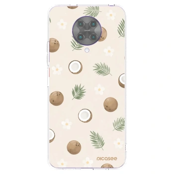 Picasee silikonska prozirna maskica za Xiaomi Poco F2 Pro - Coconut Breeze