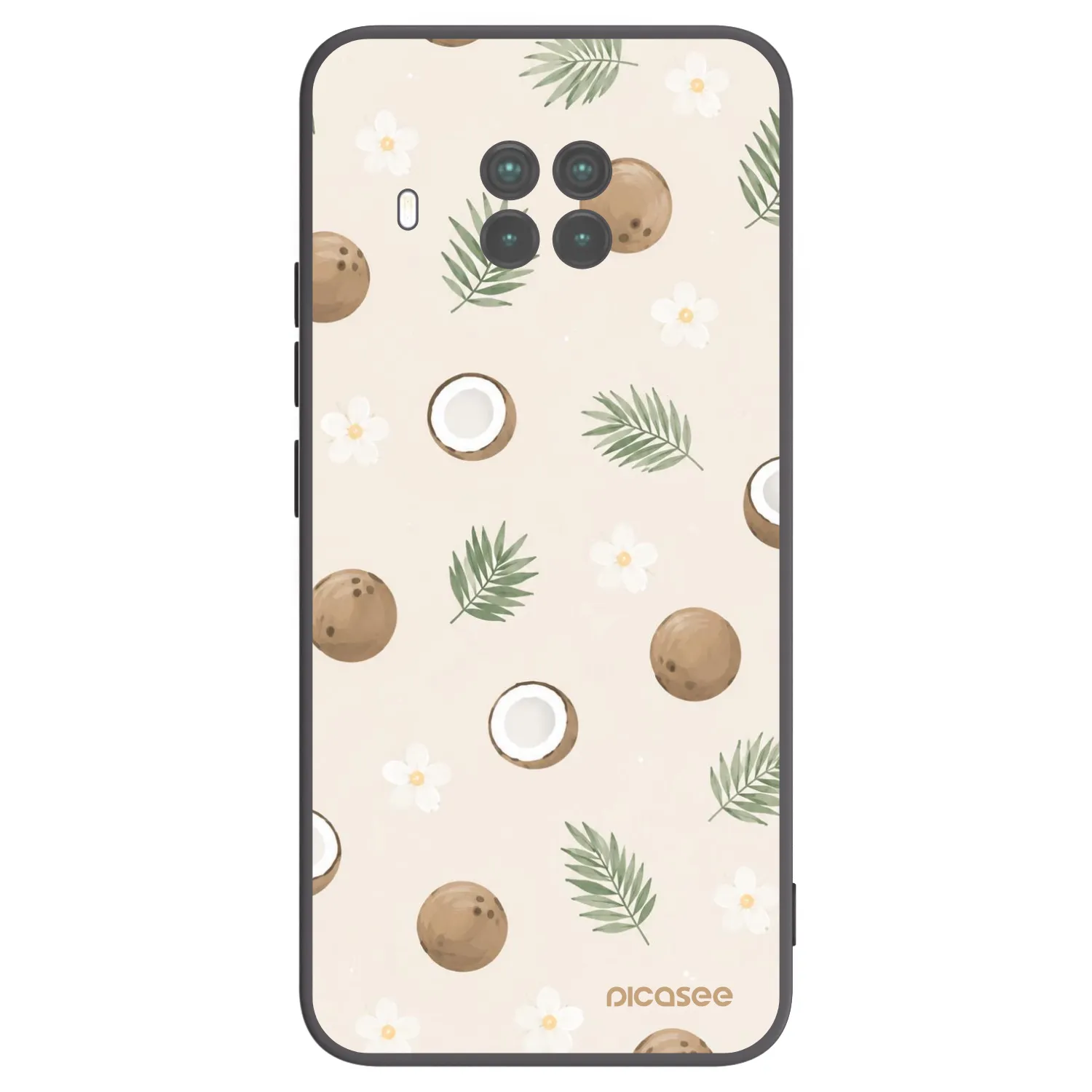 Picasee crna silikonska maskica za Xiaomi Mi 10T Lite - Coconut Breeze