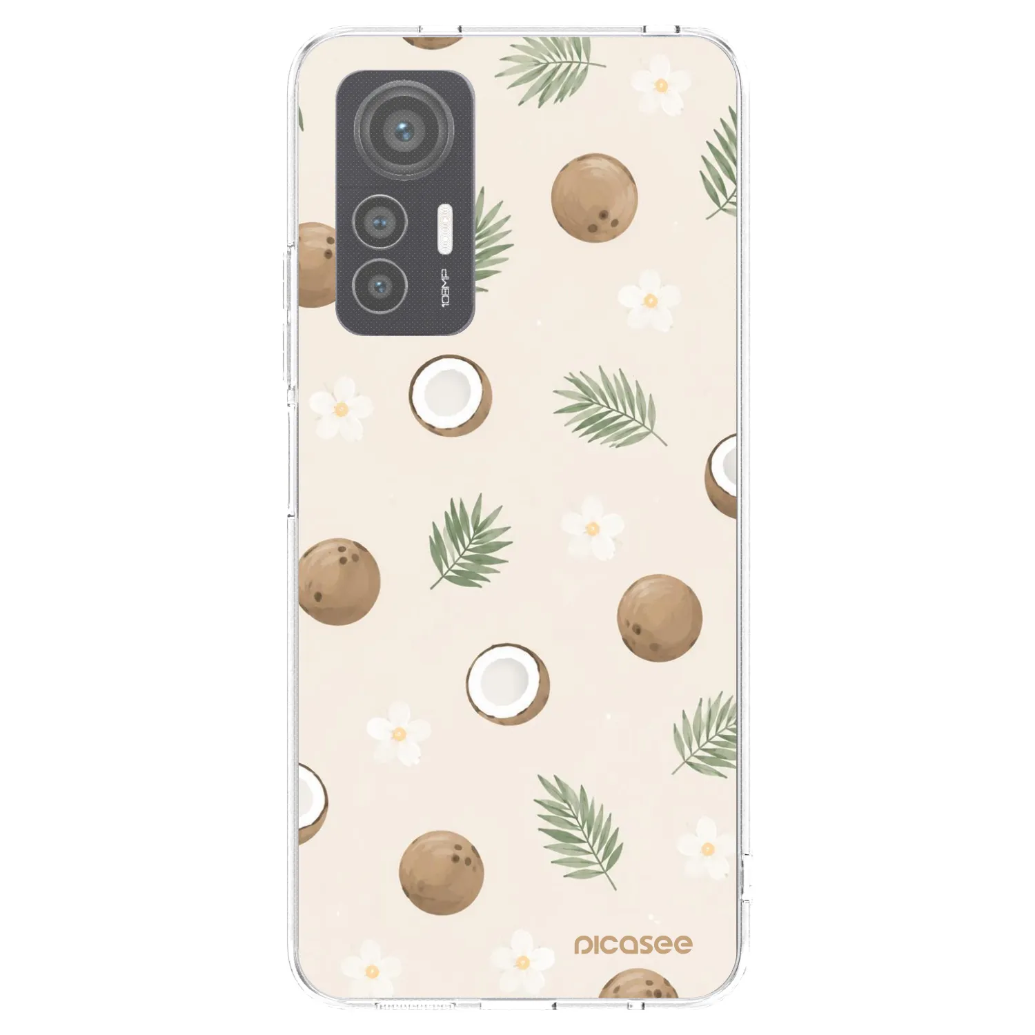 Picasee silikonska prozirna maskica za Xiaomi 12 Lite - Coconut Breeze