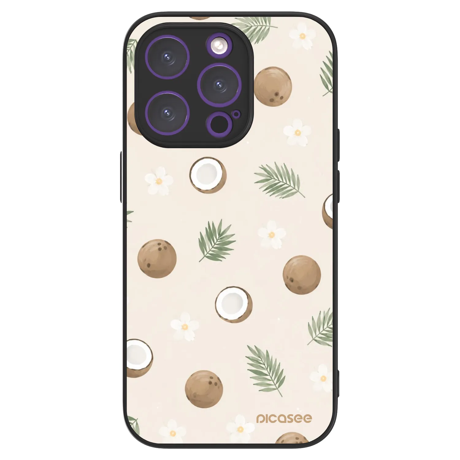 Picasee ULTIMATE CASE MagSafe za Apple iPhone 14 Pro - Coconut Breeze