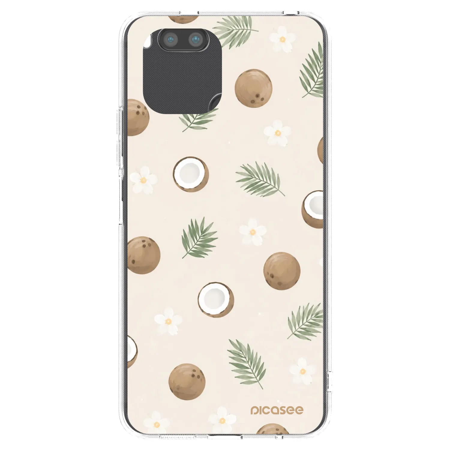Picasee silikonska prozirna maskica za Xiaomi Redmi A1 - Coconut Breeze