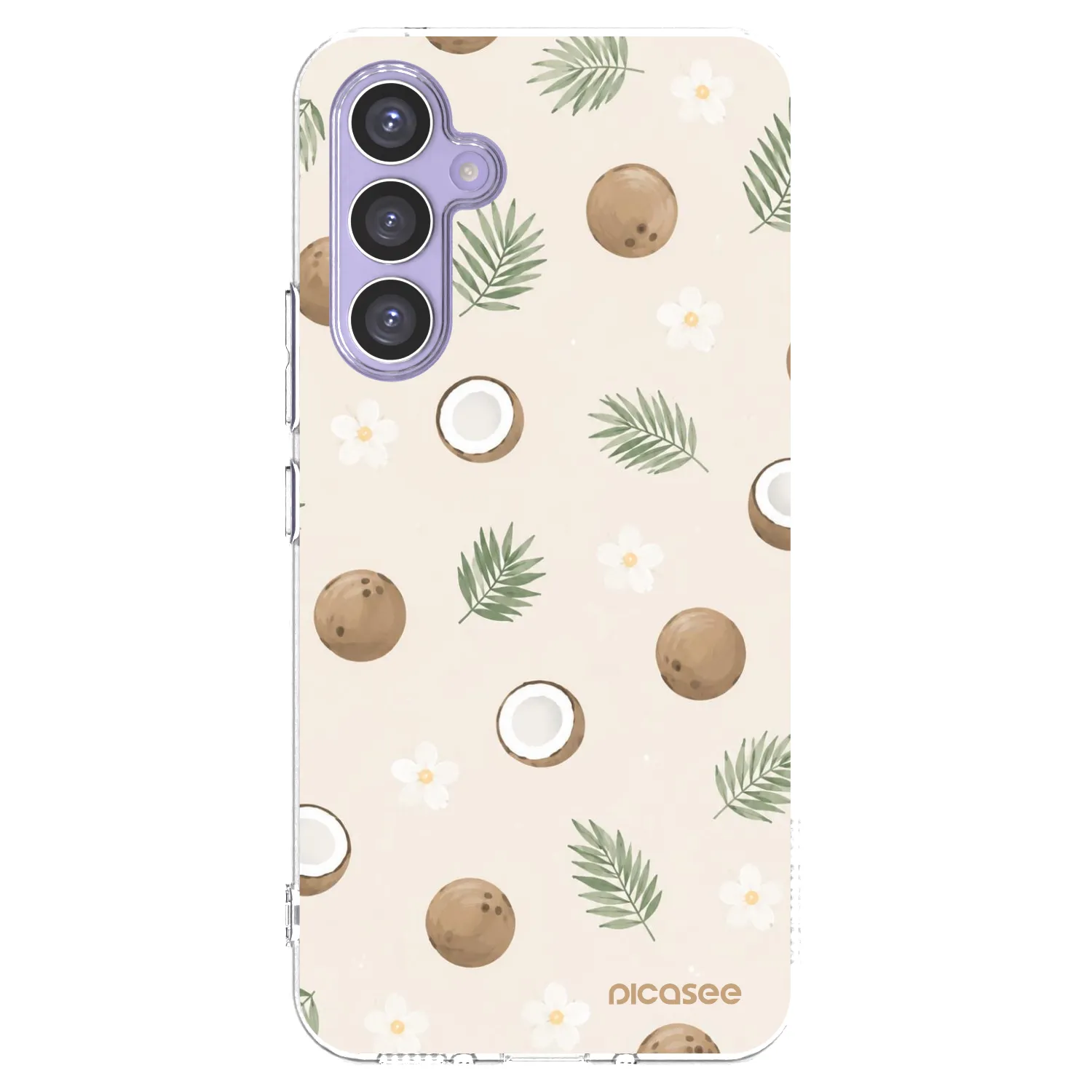 Picasee silikonska prozirna maskica za Samsung Galaxy A54 5G A546B - Coconut Breeze