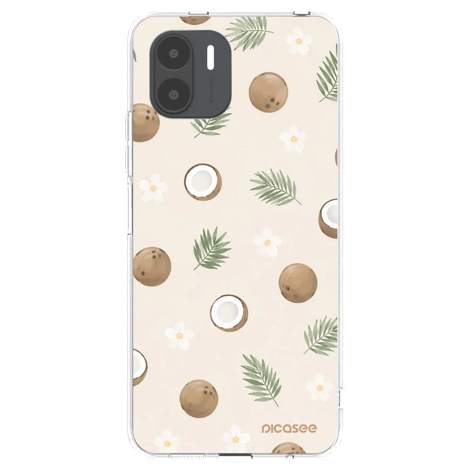 Picasee silikonska prozirna maskica za Xiaomi Redmi A2 - Coconut Breeze