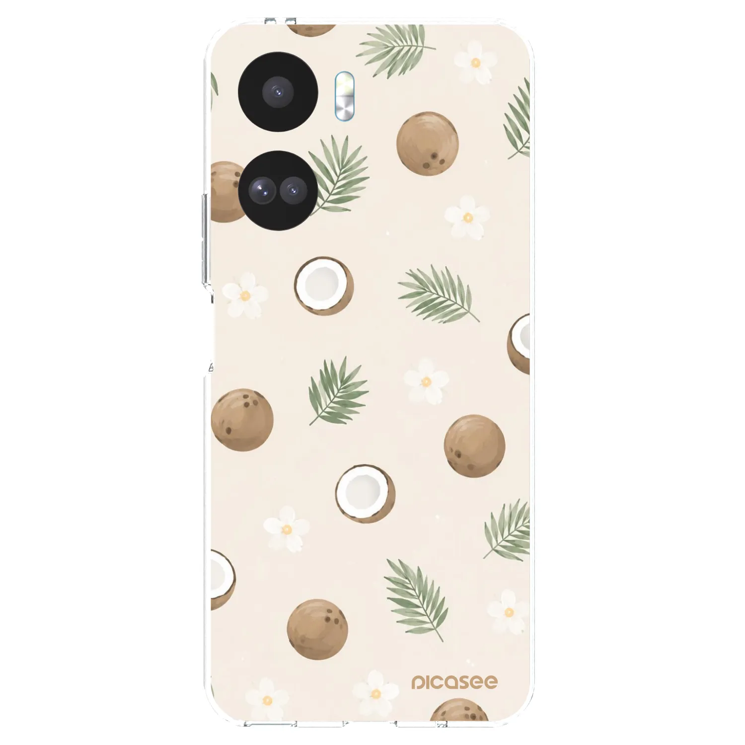 Picasee silikonska prozirna maskica za Honor 90 Lite 5G - Coconut Breeze