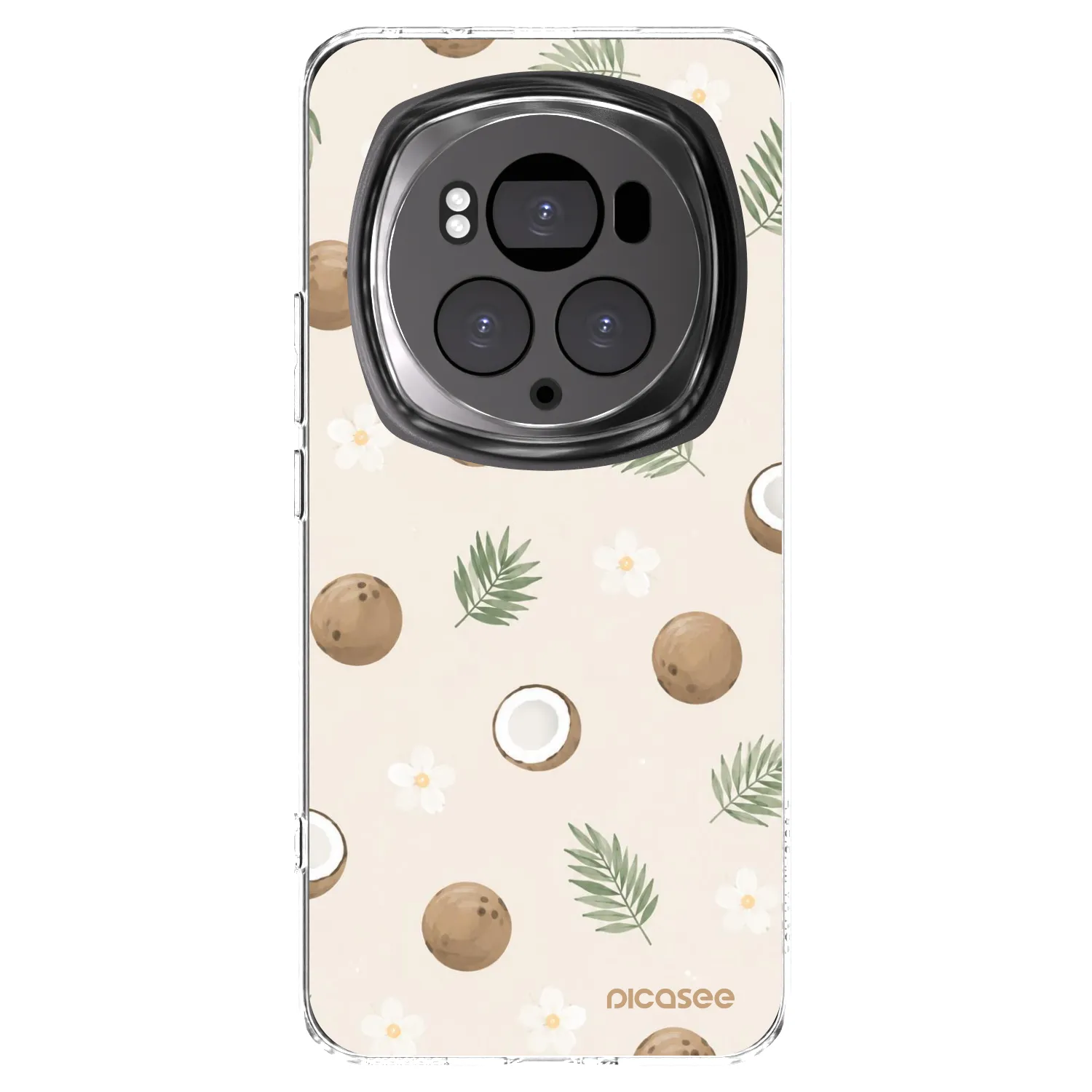 Picasee silikonska prozirna maskica za Honor Magic6 Pro - Coconut Breeze