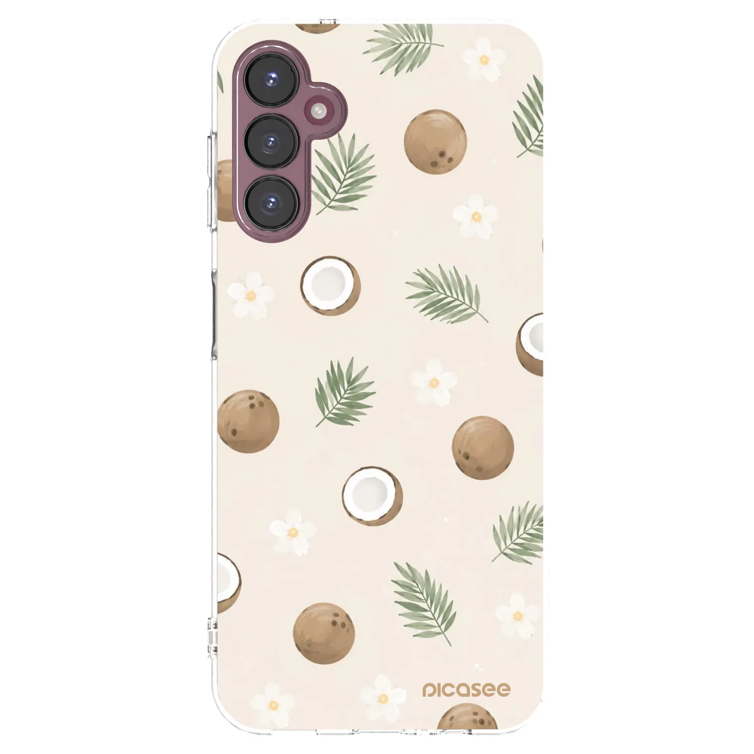 Picasee silikonska prozirna maskica za Samsung Galaxy A05s A057G - Coconut Breeze