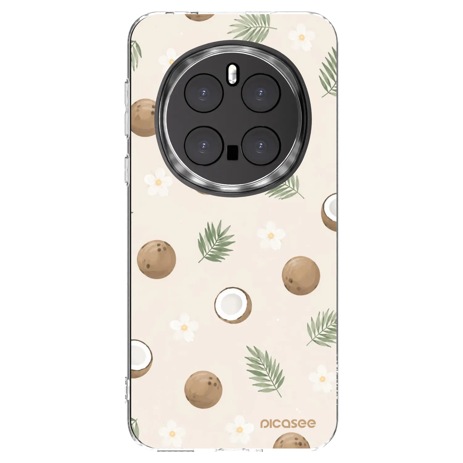 Picasee silikonska prozirna maskica za Honor Magic7 Pro 5G - Coconut Breeze