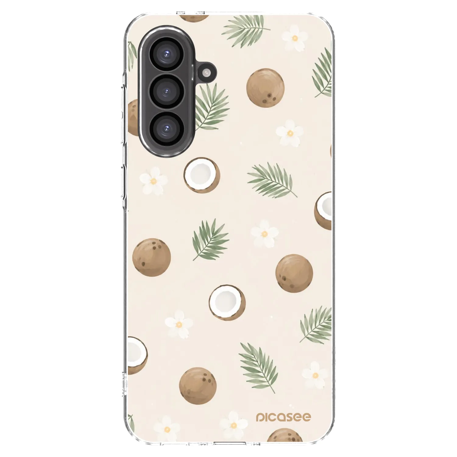 Picasee silikonska prozirna maskica za Samsung Galaxy A36 5G - Coconut Breeze