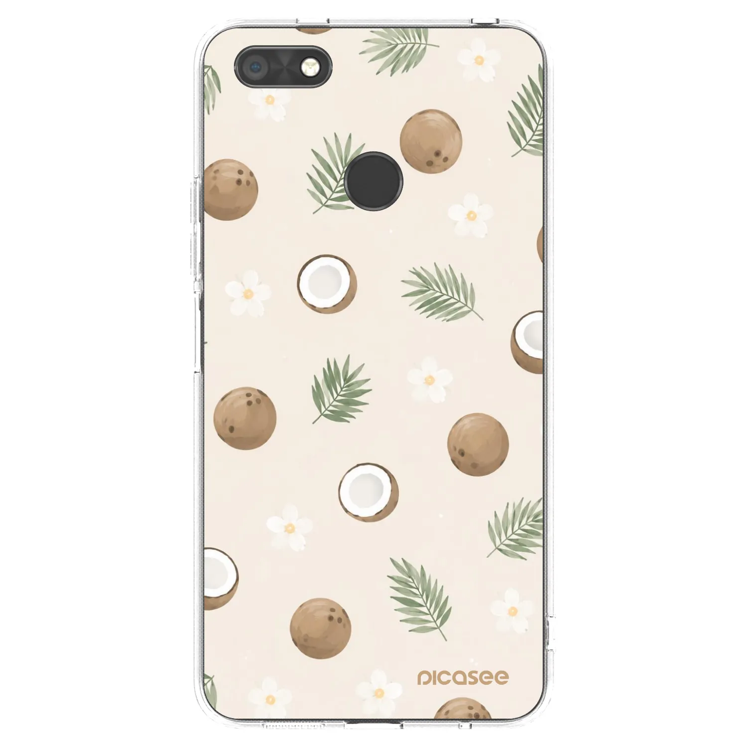 Picasee silikonska prozirna maskica za Huawei P9 Lite Mini - Coconut Breeze