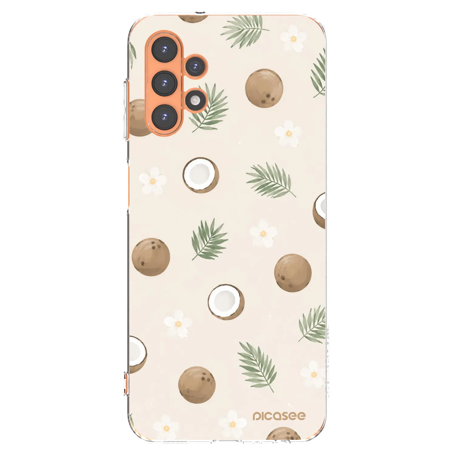 Picasee silikonska prozirna maskica za Samsung Galaxy A13 5G - Coconut Breeze