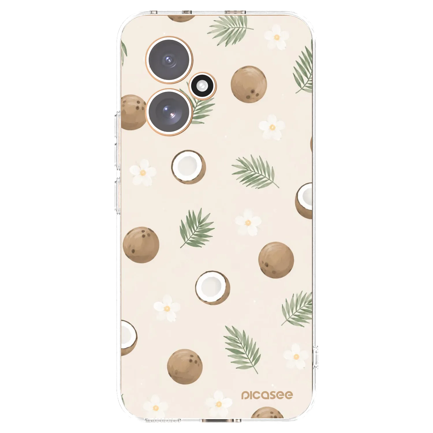 Picasee silikonska prozirna maskica za Honor 400 5G - Coconut Breeze