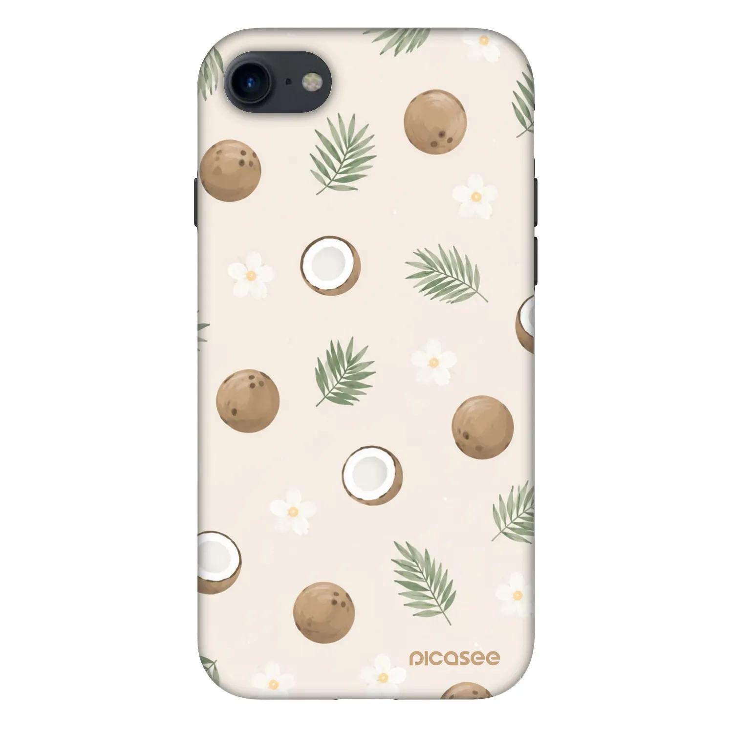 Picasee Fashion Case za Apple iPhone SE 2022 - Coconut Breeze