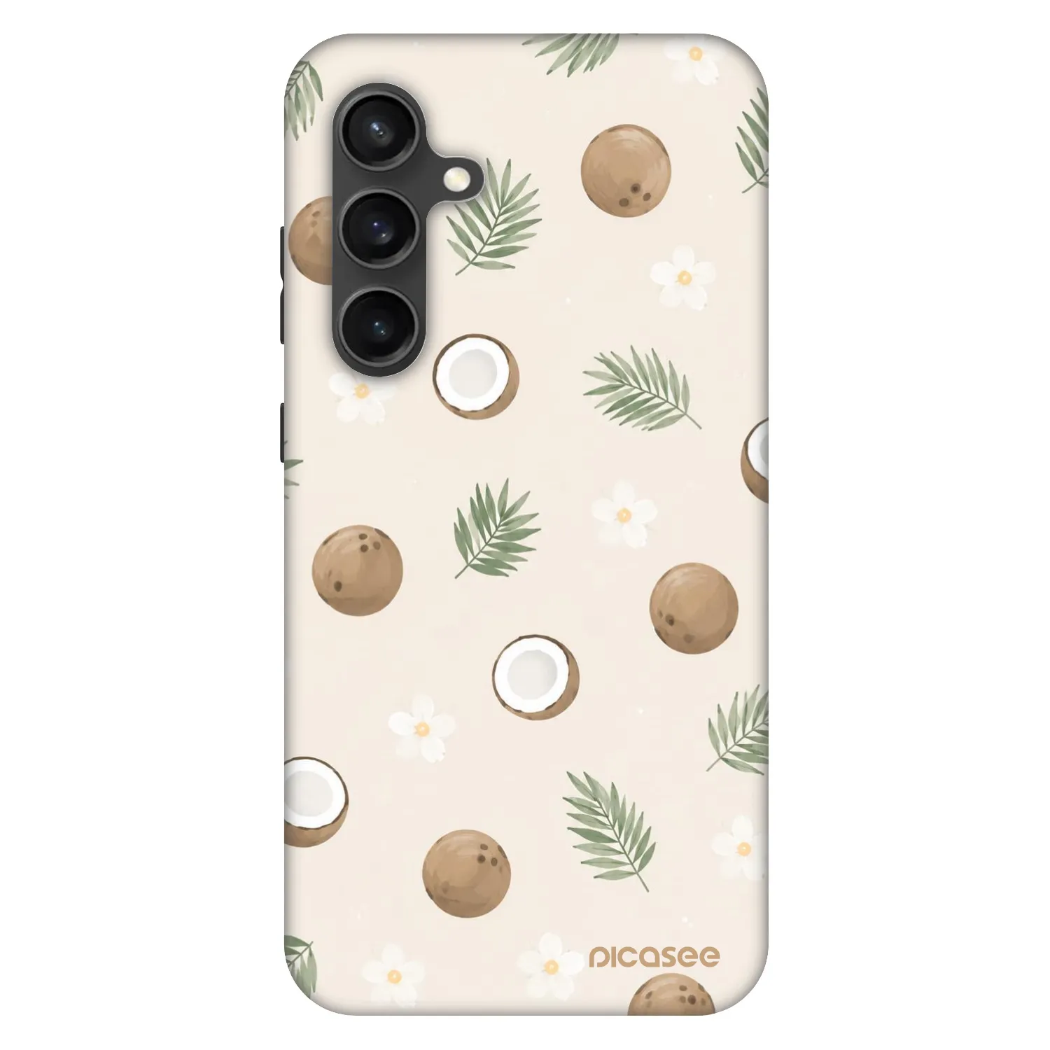 Picasee Fashion Case za Samsung Galaxy S24 FE S721B - Coconut Breeze
