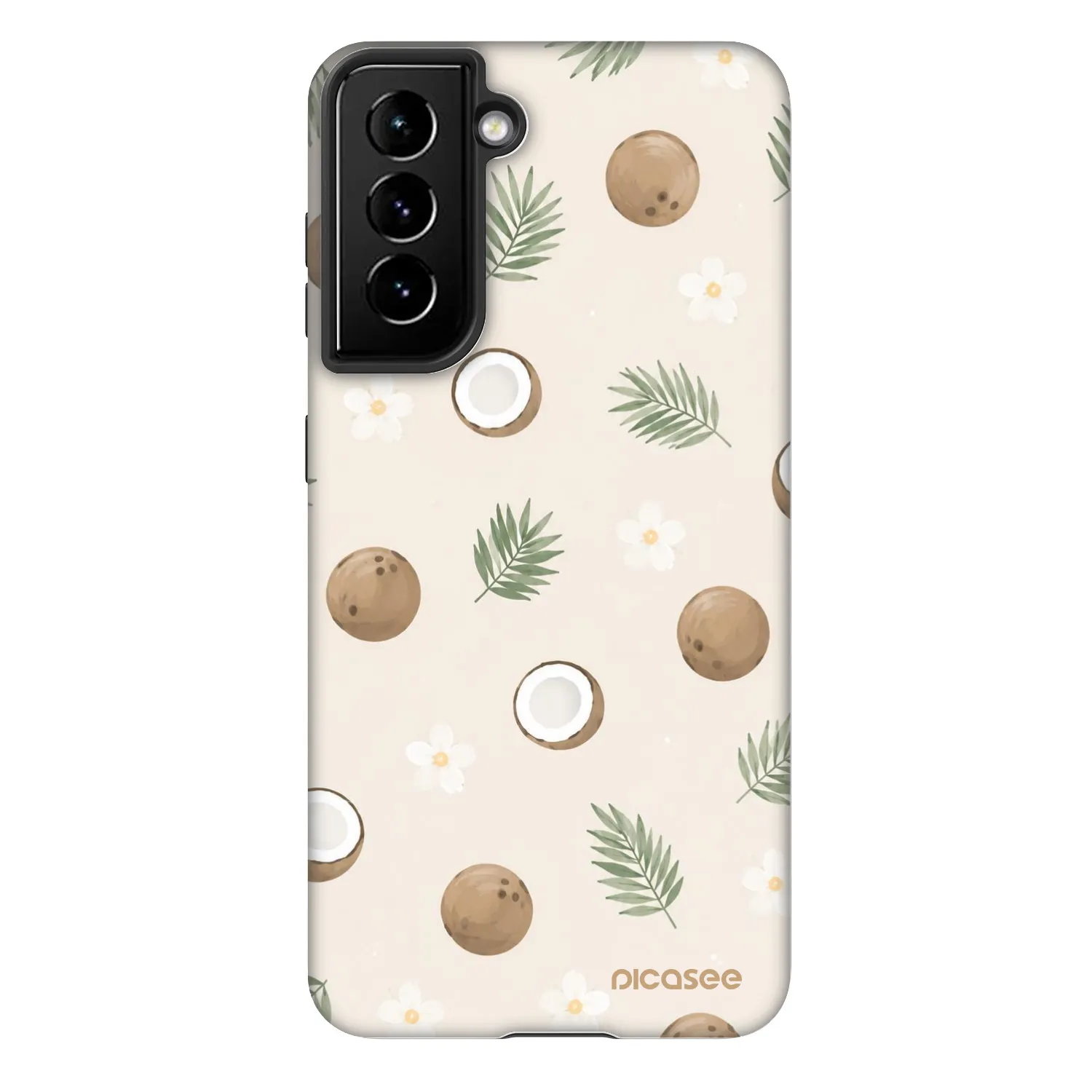 Picasee Fashion Case za Samsung Galaxy S21 FE 5G - Coconut Breeze