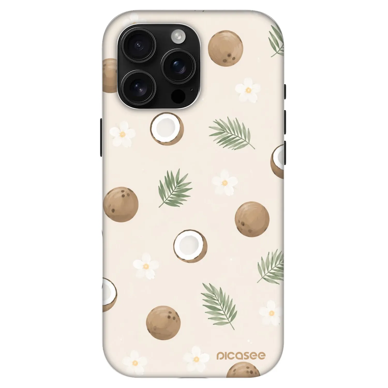 Picasee Fashion Case MagSafe za Apple iPhone 16 Pro Max - Coconut Breeze
