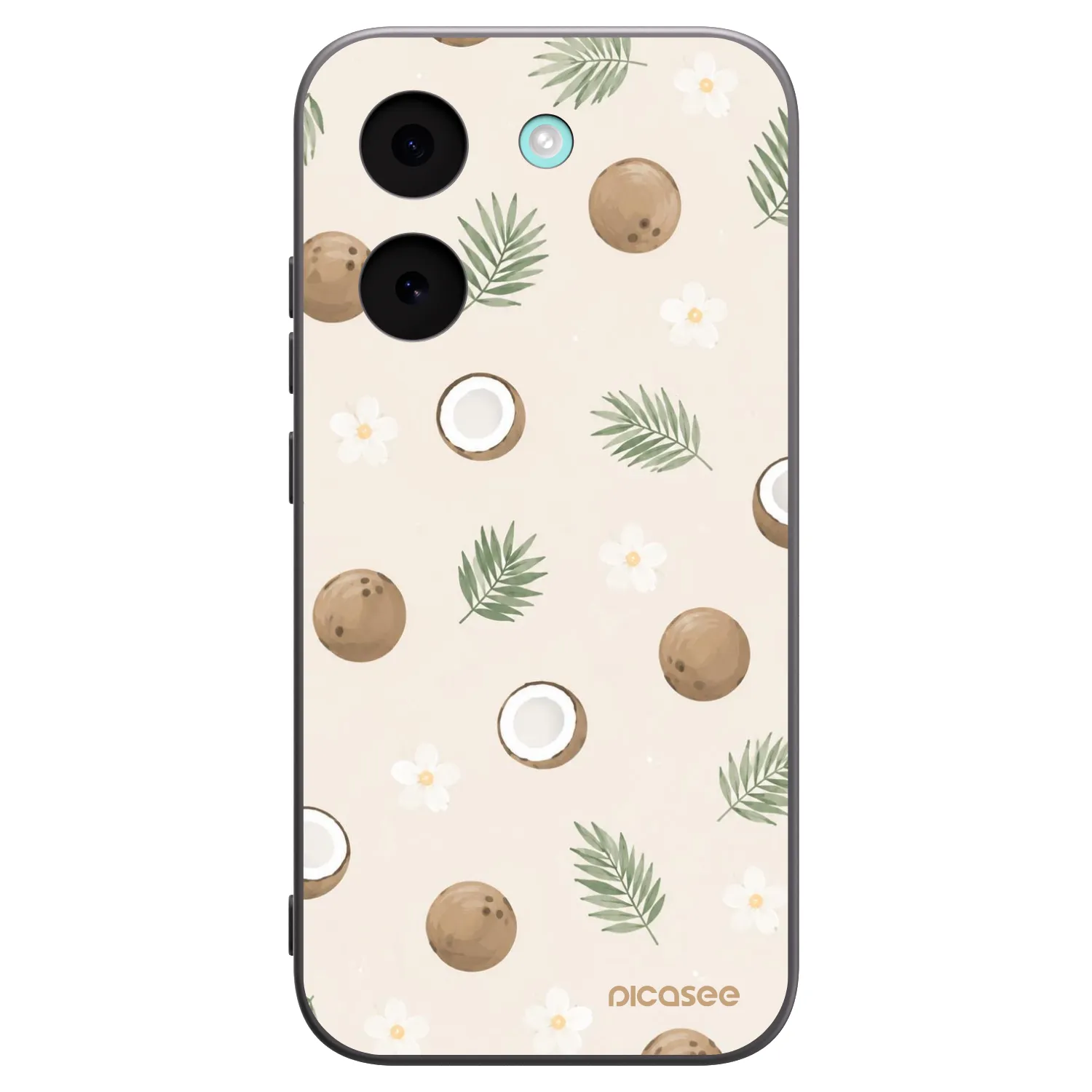 Picasee crna silikonska maskica za Xiaomi Poco X8 Pro - Coconut Breeze