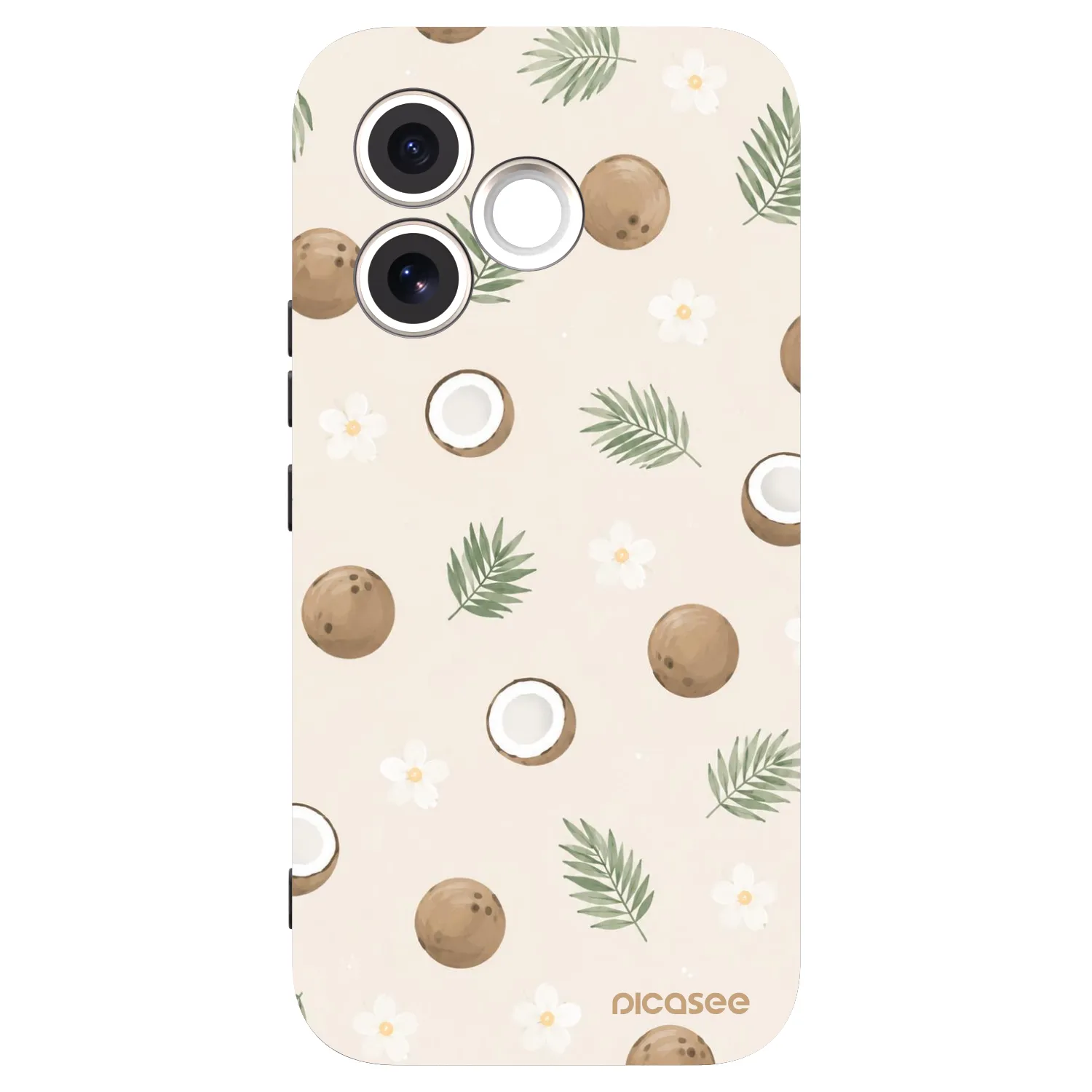 Picasee crna silikonska maskica za Honor 600 Lite - Coconut Breeze
