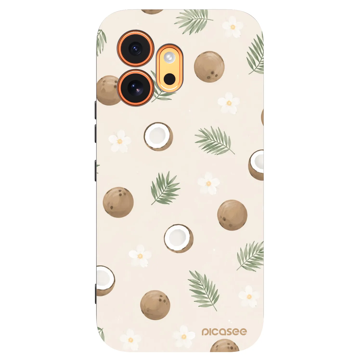 Picasee crna silikonska maskica za Honor 600 - Coconut Breeze