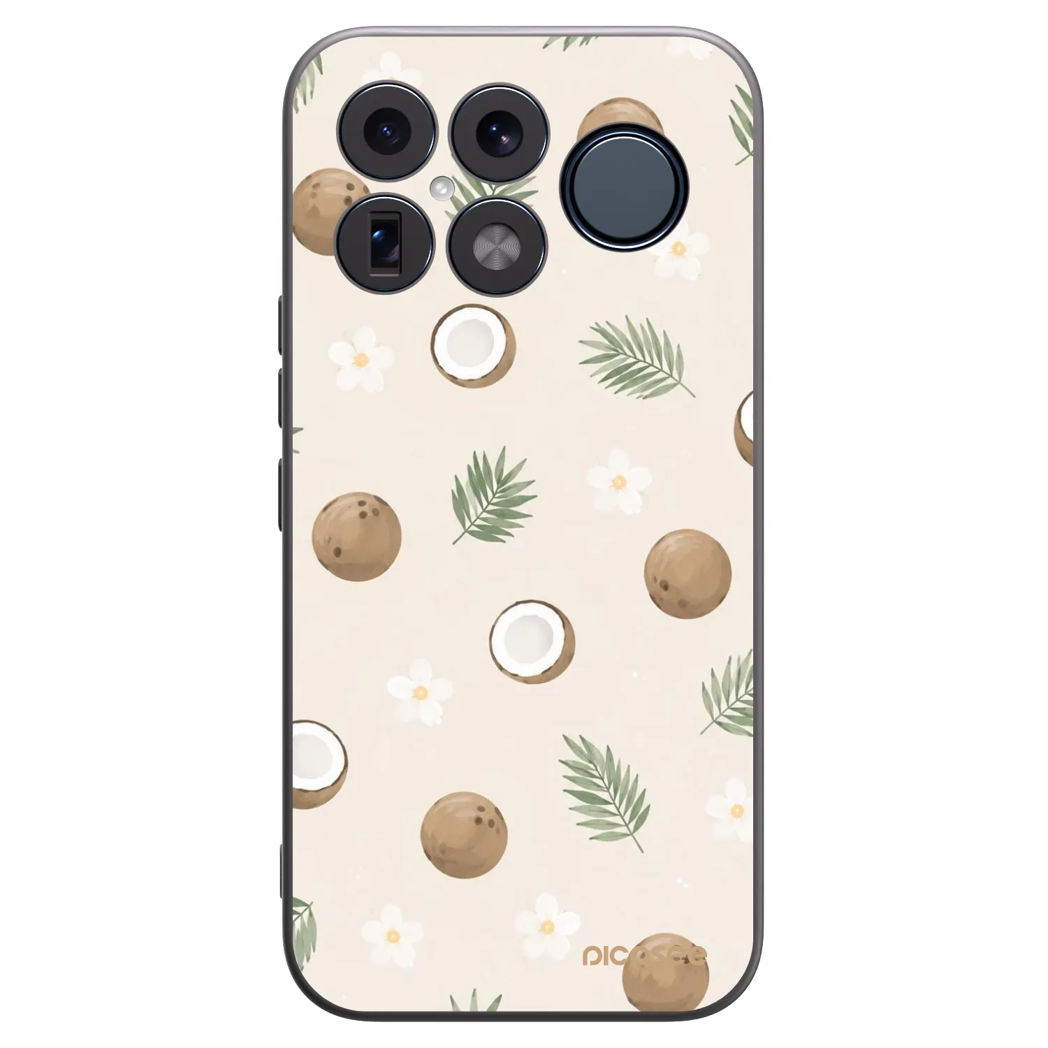Picasee crna silikonska maskica za Xiaomi Poco F8 Ultra - Coconut Breeze