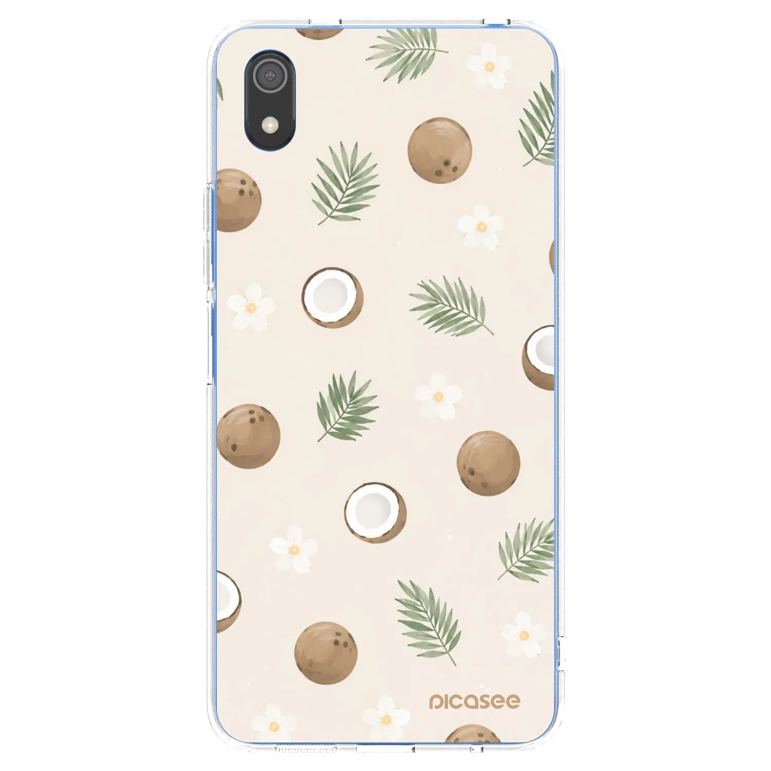Picasee silikonska prozirna maskica za Xiaomi Redmi 7A - Coconut Breeze