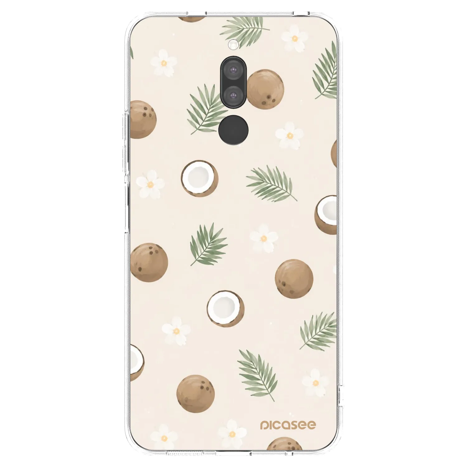 Picasee silikonska prozirna maskica za Xiaomi Redmi 8 - Coconut Breeze