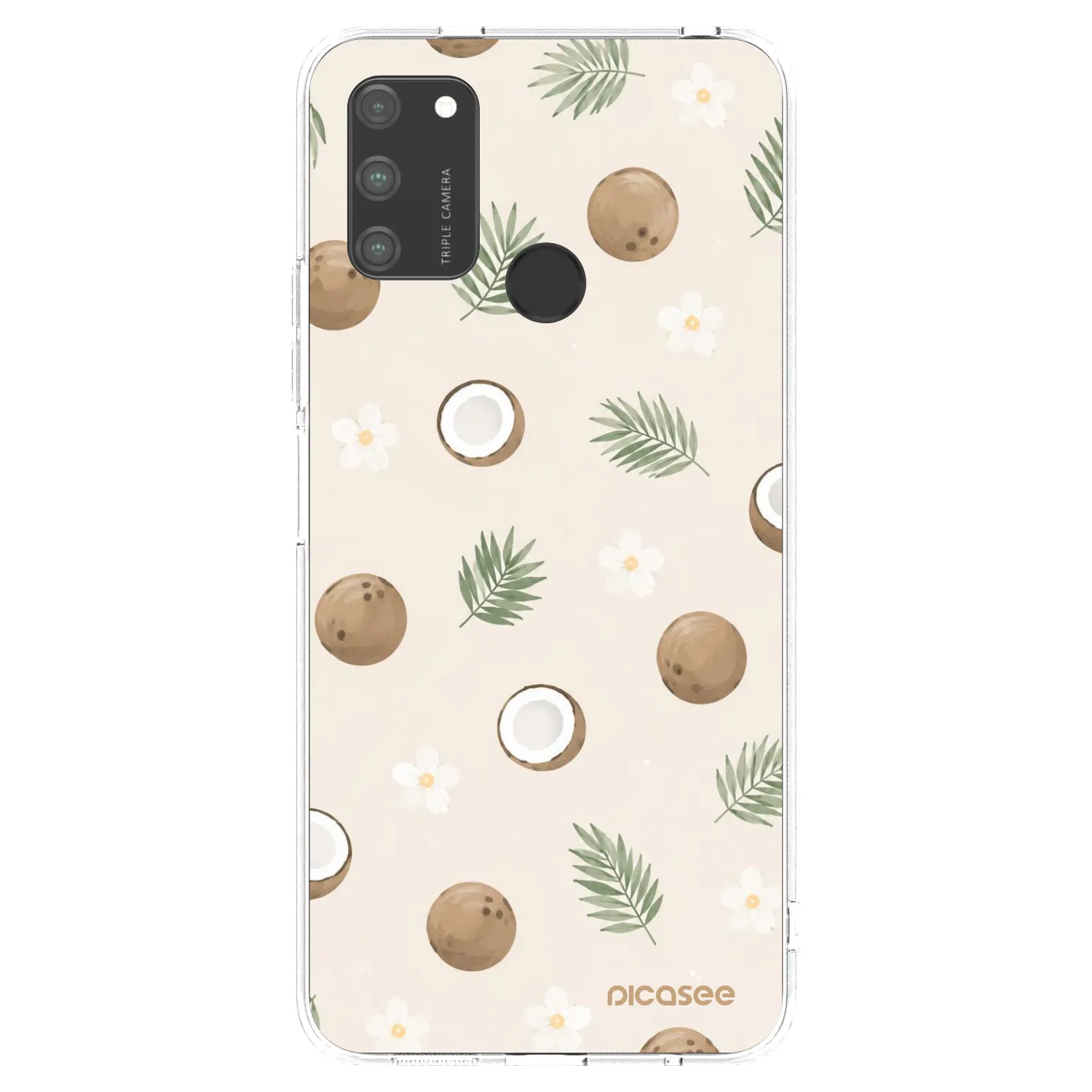 Picasee silikonska prozirna maskica za Honor 9A - Coconut Breeze