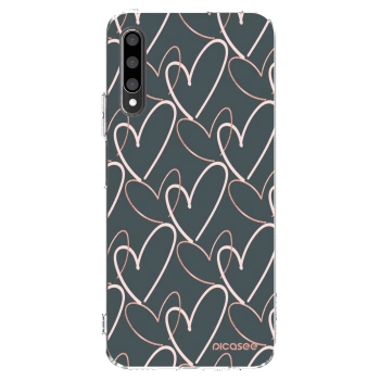 Picasee silikonska prozirna maskica za Honor 9X Pro - Lots of love