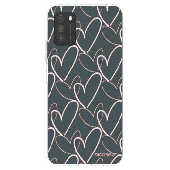 Picasee silikonska prozirna maskica za Xiaomi Poco M3 - Lots of love