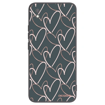 Picasee crna silikonska maskica za Xiaomi Redmi 9AT - Lots of love