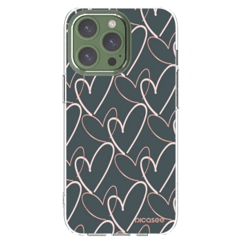 Picasee silikonska prozirna maskica za Apple iPhone 13 Pro - Lots of love