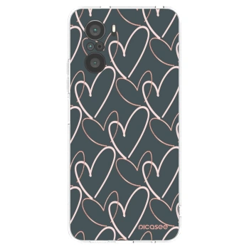 Picasee silikonska prozirna maskica za Xiaomi Poco F3 - Lots of love