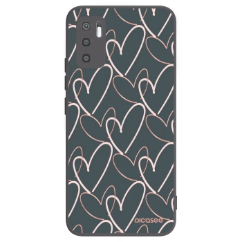 Picasee crna silikonska maskica za Xiaomi Redmi Note 10 5G - Lots of love