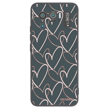 Picasee crna silikonska maskica za Xiaomi Mi 11 Ultra - Lots of love