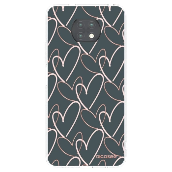 Picasee silikonska prozirna maskica za Xiaomi Redmi Note 9T - Lots of love