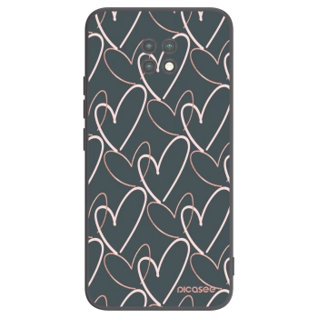 Picasee crna silikonska maskica za Xiaomi Redmi Note 9T - Lots of love