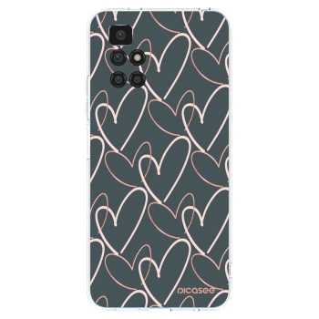 Picasee silikonska prozirna maskica za Xiaomi Redmi 10 - Lots of love