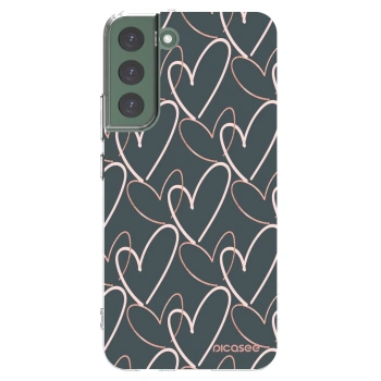 Picasee silikonska prozirna maskica za Samsung Galaxy S22+ 5G - Lots of love