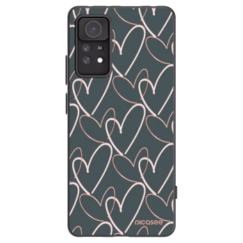 Picasee crna silikonska maskica za Xiaomi Redmi Note 11 Pro - Lots of love