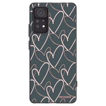 Picasee crna silikonska maskica za Xiaomi Redmi Note 11 Pro 5G - Lots of love