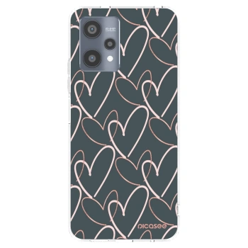 Picasee silikonska prozirna maskica za Realme 9 Pro 5G - Lots of love