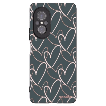 Picasee crna silikonska maskica za Huawei Nova 9 SE - Lots of love