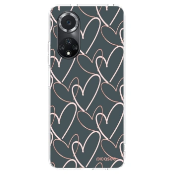 Picasee silikonska prozirna maskica za Huawei Nova 9 SE - Lots of love