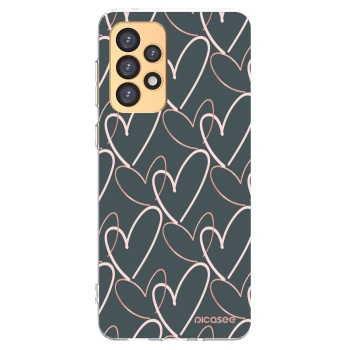 Picasee silikonska prozirna maskica za Samsung Galaxy A33 5G A336 - Lots of love