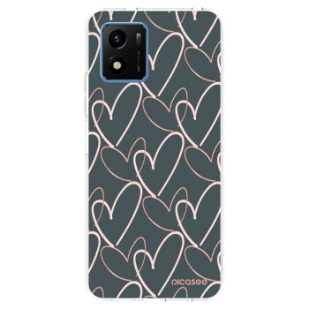 Picasee silikonska prozirna maskica za Vivo Y01 - Lots of love